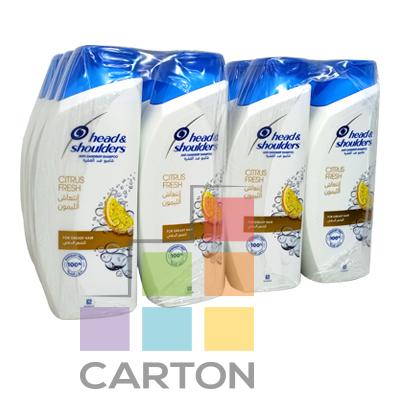 HEAD & SHOULDER CITRUS FRESH ANTI-DANDRUFF SHAMPOO 12*400ML